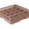 16 Compartment Glass Rack