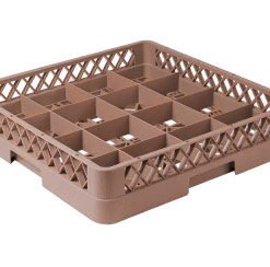 16 Compartment Glass Rack