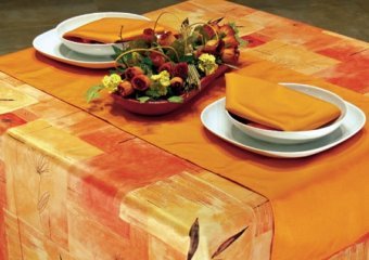 Table Cloth Stain Resistant Printed 1316