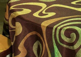 Table Cloth Stain Resistant Printed 1447