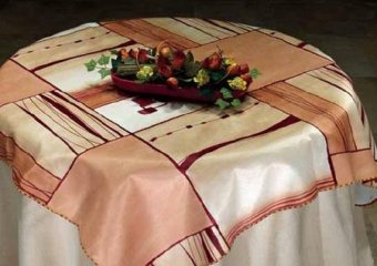 Table Cloth Stain Resistant Printed 1382