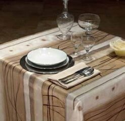 Table Cloth Stain Resistant Printed 1391