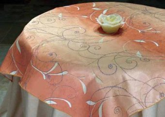 Table Cloth Stain Resistant Printed 572