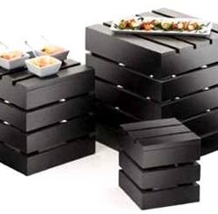 Midnight Square Crate Risers
