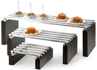 Midnight Aluminum Rail Risers