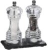 Salt & Pepper Mill with Tray