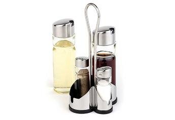 Oil,Vinegar Salt & Pepper Set