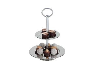 2 Tier Stand mirror polished finish, easy to assemble