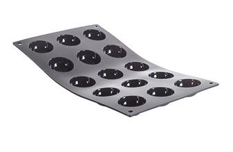 1961.02 15pcs Mini hemispherical moulds 17.5*30cm