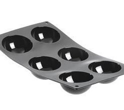 1961.01 6pcs hemispherical moulds 17.5*30cm