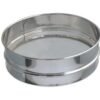 Stainless steel flour sieve N° 20 - Mesh 0.8 mm