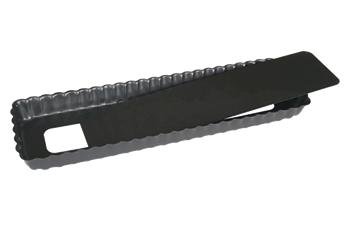 Rectangle fluted tart mould with loose base