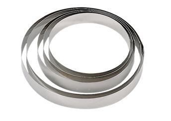 s/s round pastry ring 4.5Hcm