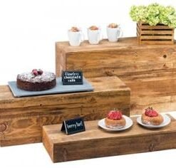Madera Rectangular Risers