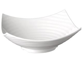 buffet melamine bowl white