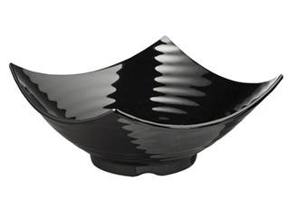 buffet melamine bowl black