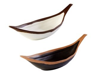 Crocker Leaf Bowl