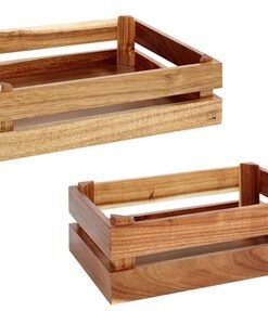 Acacia Crates Natural Superbox