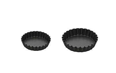 Round Fluted Tart Mould - Straight edge