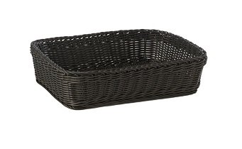 Basket Rectangular Black