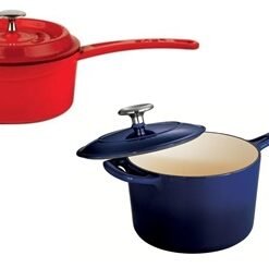 Sauce Pan Integral w/ Metal Handle Lava