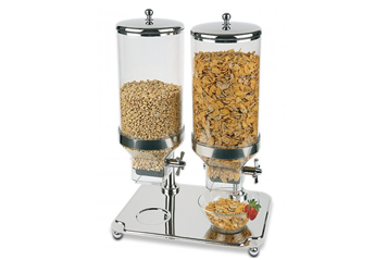 Cereal Dispenser Double Canister Removable