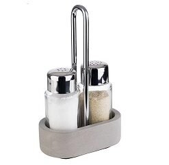 Salt & Pepper Menage Concrete Stand