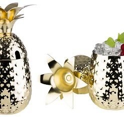 Barrel Cup Pineapple Gold Look