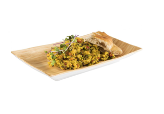 84806 Bamboo Plate Melamine