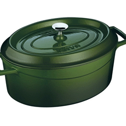 Oval Casserole Green