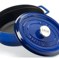 Oval Casserole Blue