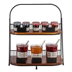 2 Tier Tray Stand Rectangle