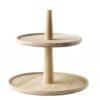 Valo Round 2-tier tray Stand