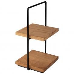 Perfecto Small 2-tier tray