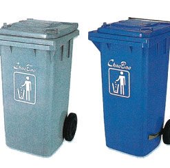 120L Side-wheel Garbage Bin