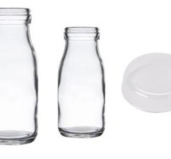 Glass Milk Bottle